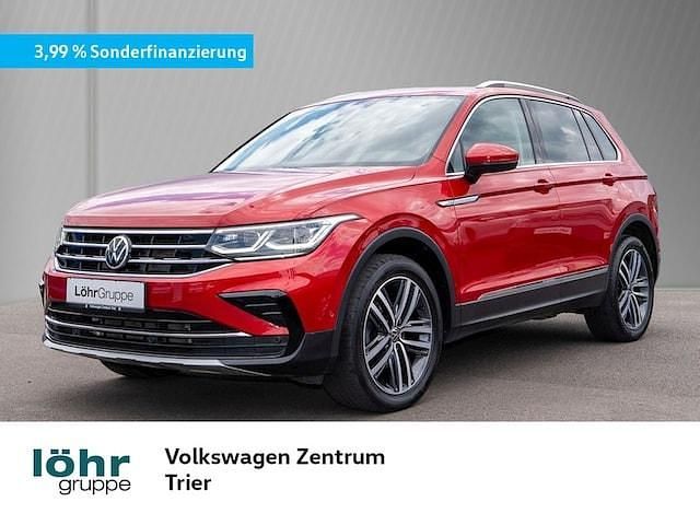 Rot Gebraucht 2021 VW Tiguan Elegance SUV | 31.980 € (Fairer Preis) - Bild 1/3