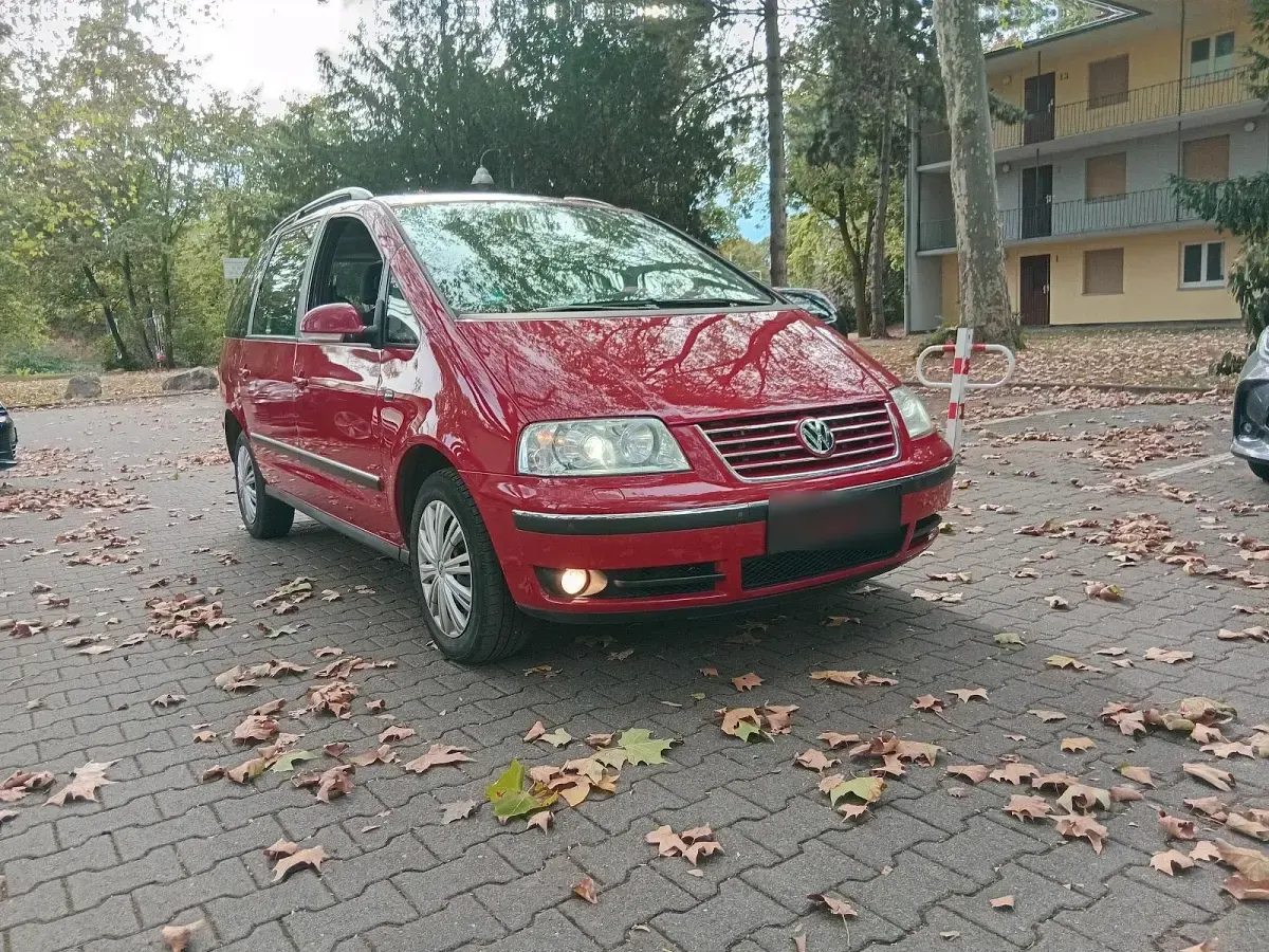 Gebraucht VW Sharan 140 PS (102 kW) 2007 Rot Van / Kleinbus