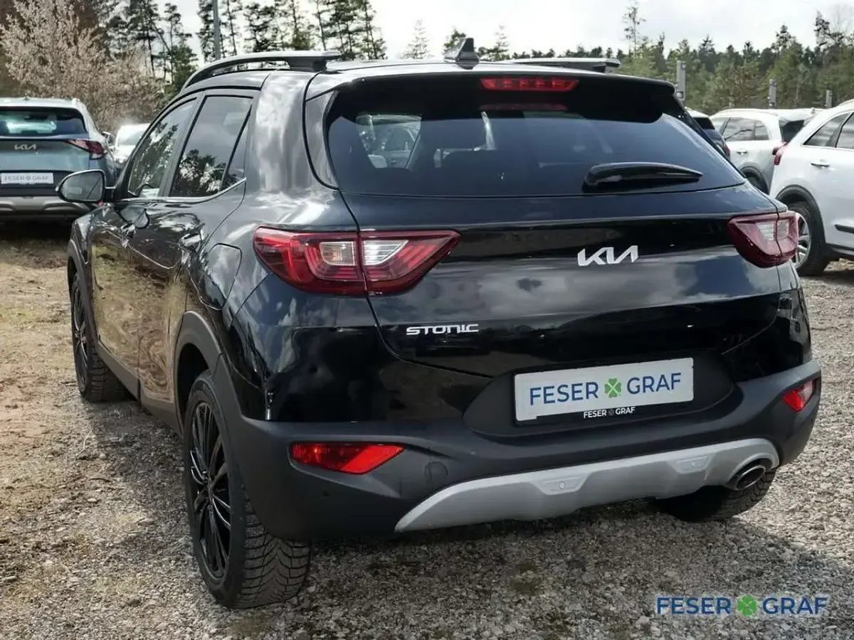 Gebraucht Kia Stonic Spirit 101 PS (74 kW) 2025 Auroraschwarz SUV