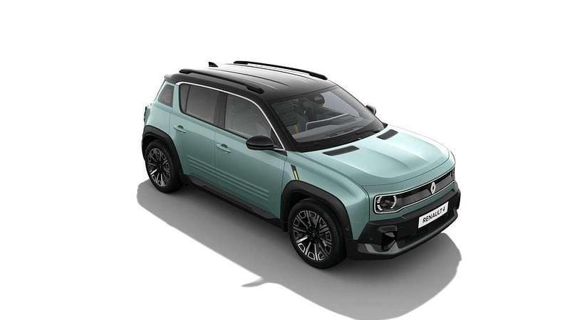 Hautsdefrance grün mit schwa Gebraucht 2025 Renault 4 E-Tech Iconic SUV | 38.850 € (Fairer Preis) - Bild 1/3