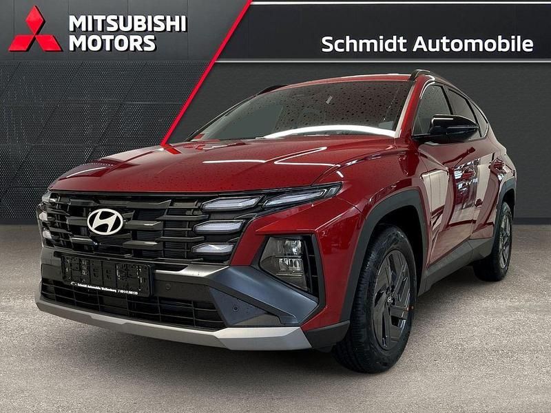 Ultimate red (rot) Neu 2025 Hyundai Tucson Blackline SUV | 29.270 € (Superpreis) - Bild 1/4