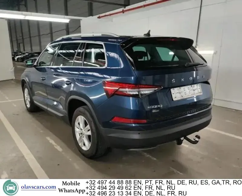 Gebraucht Skoda Kodiaq 150 PS (110 kW) 2021 Blau SUV