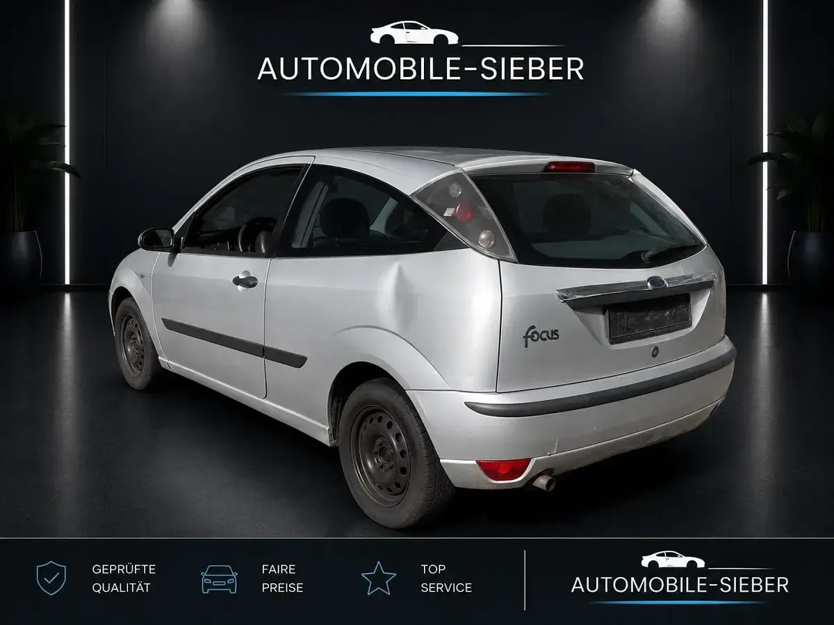 Gebraucht Ford Focus 101 PS (74 kW) 2003 Silber Kleinwagen