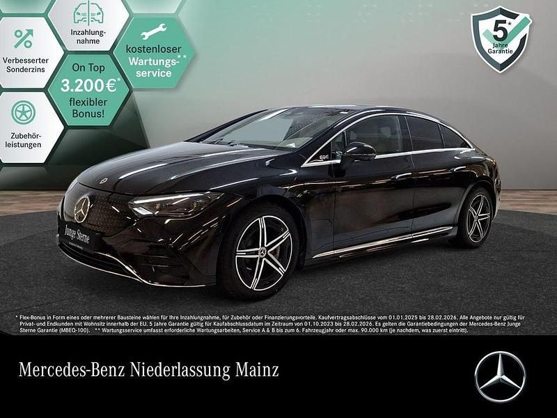 Schwarz Gebraucht 2024 Mercedes EQE500 Premium Limousine | 61.990 € (Fairer Preis) - Bild 1/3