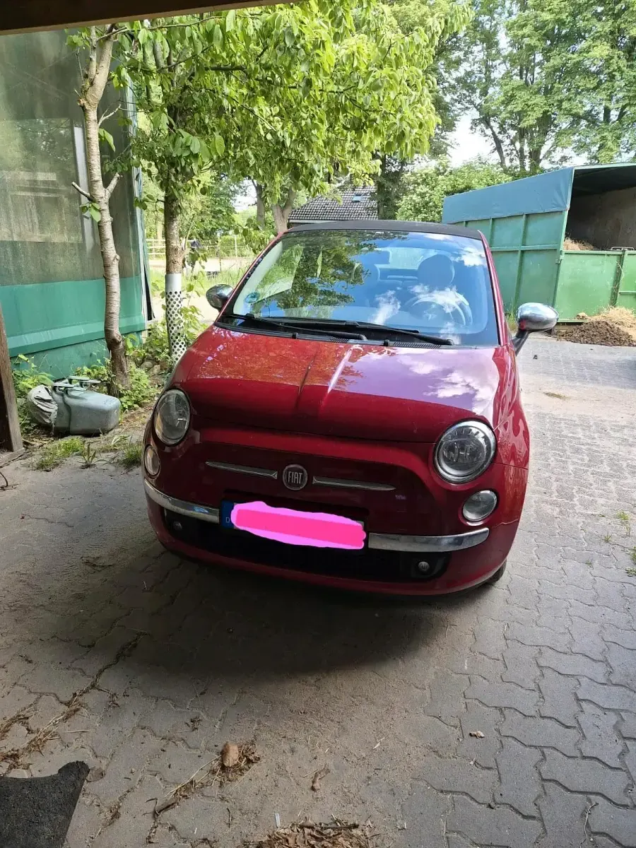 Gebraucht Fiat 500 69 PS (50 kW) 2013 Rot Cabrio