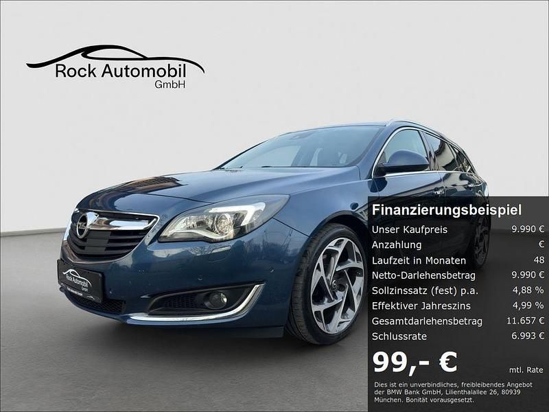 Gruen Gebraucht 2017 Opel Insignia Business Kombi | 9.990 € (Teuer) - Bild 1/4