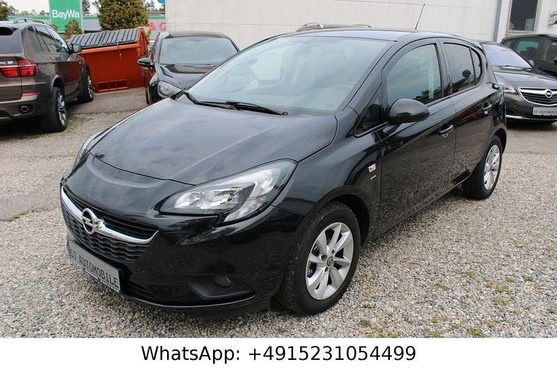 Schwarz Gebraucht 2016 Opel Corsa drive Limousine | 5.650 € (Guter Preis) - Bild 1/4