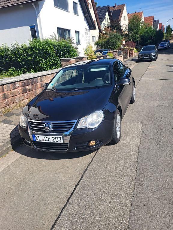 Schwarz Gebraucht 2006 VW Eos Cabrio | 2.750 € (Guter Preis) - Bild 1/4