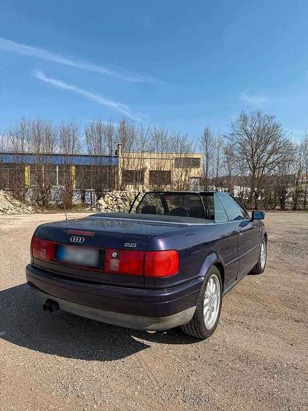 Gebraucht Audi 80 150 PS (110 kW) 1997 Violet Cabrio