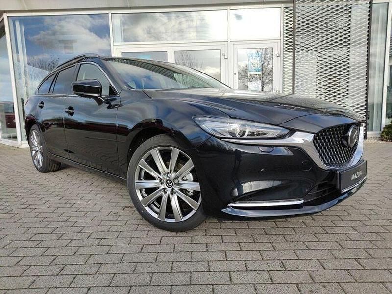 Schwarz Gebraucht 2022 Mazda 6 Kombi | 24.990 € (Guter Preis) - Bild 1/4