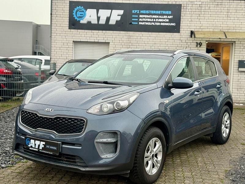 Blau Gebraucht 2017 Kia Sportage Edition 7 SUV | 11.500 € (Guter Preis) - Bild 1/4