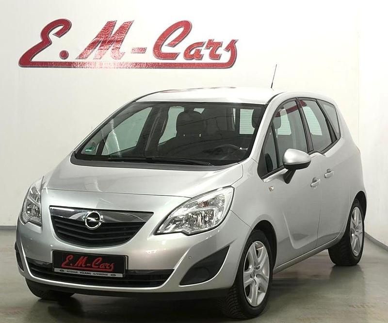 Gebraucht Opel Meriva Edition 120 PS (88 kW) 2010 Silber Van / Kleinbus