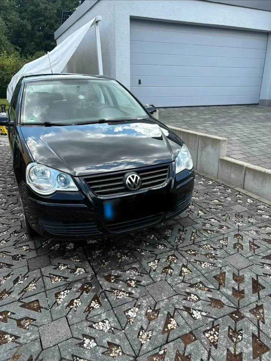 Gebraucht VW Polo 80 PS (58 kW) 2008 Schwarz Kleinwagen