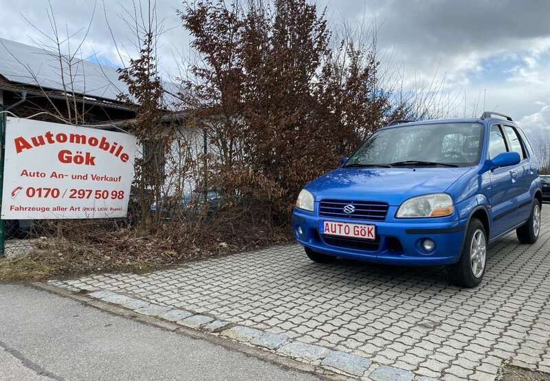 Blau Gebraucht 2004 Suzuki Ignis Kleinwagen | 599 € (Fairer Preis) - Bild 1/3