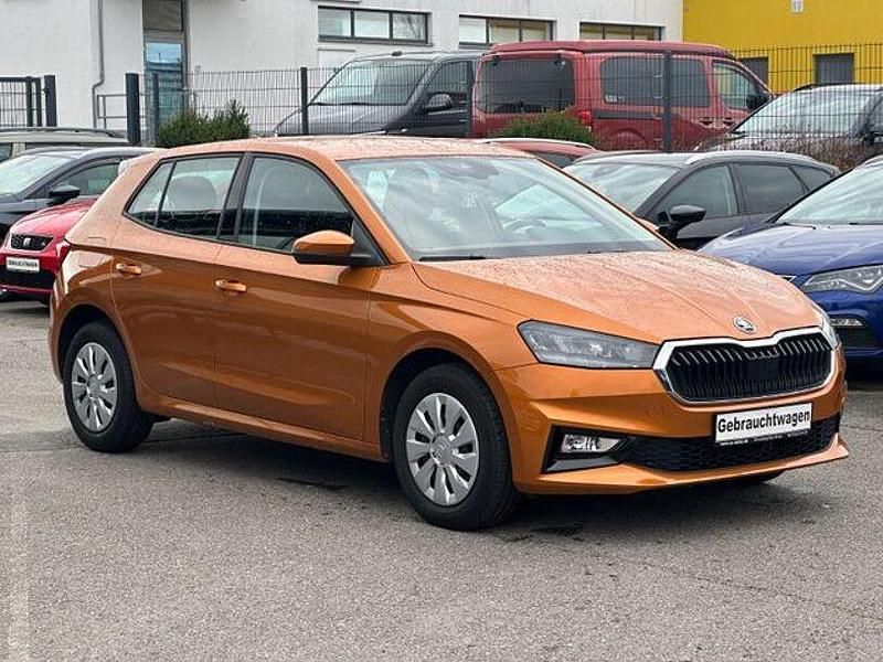Gebraucht Skoda Fabia Selection 95 PS (69 kW) 2024 Orange Kleinwagen