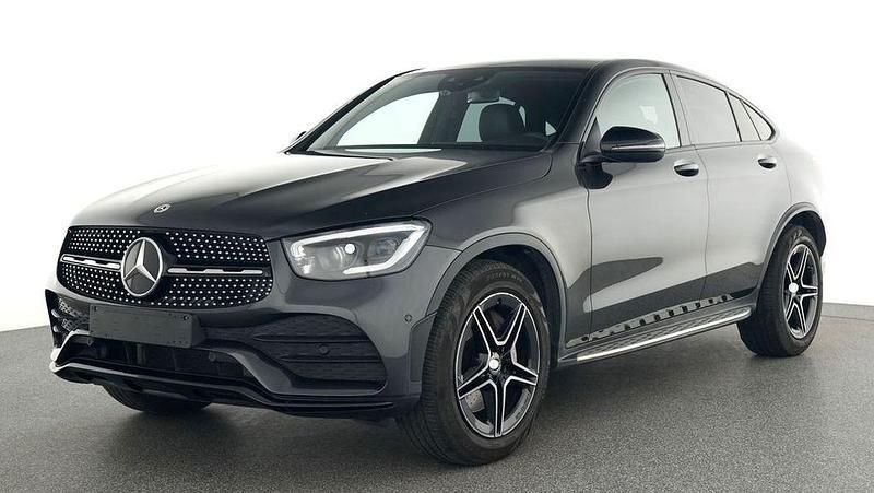 Grau Gebraucht 2021 Mercedes GLC220 AMG Coupé | 44.950 € (Fairer Preis) - Bild 1/4