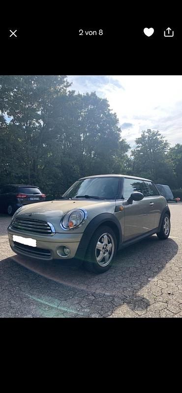 Silber Gebraucht 2010 Mini ONE Kleinwagen | 6.666 € (Teuer) - Bild 1/4