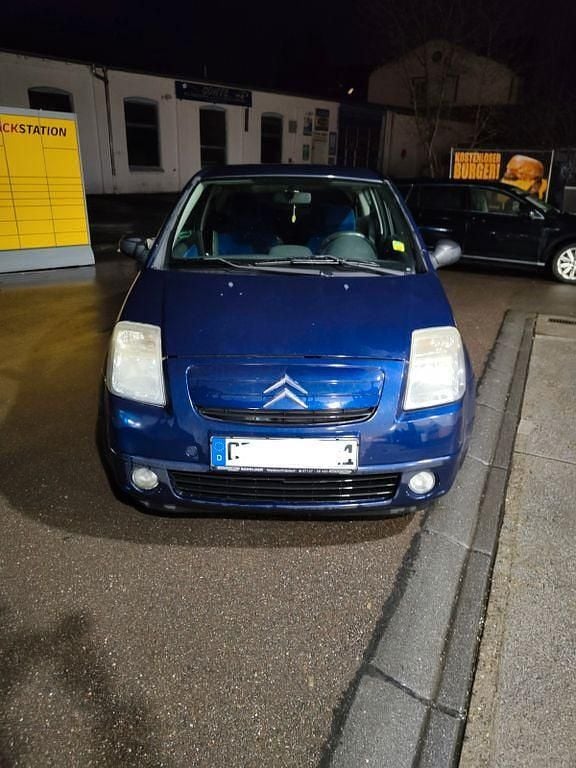 Gebraucht Citroën C2 Comfort 60 PS (44 kW) 2005 Blau Kleinwagen