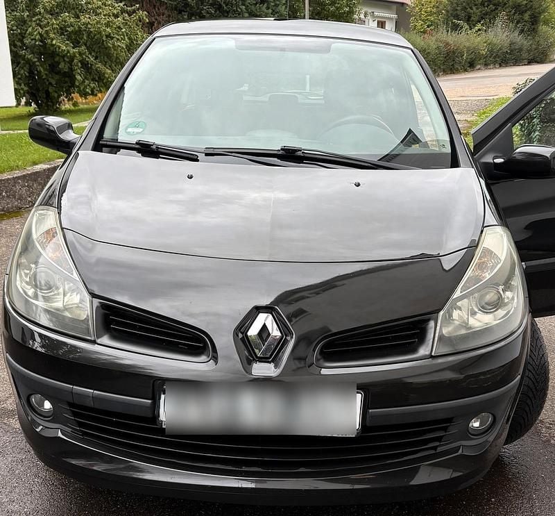 Schwarz Gebraucht 2007 Renault Clio III Kleinwagen | 2.100 € (Fairer Preis) - Bild 1/4