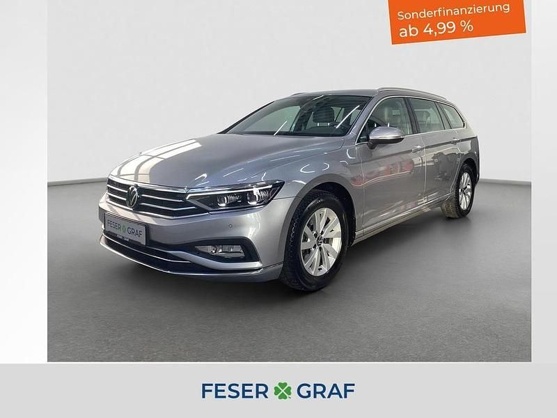 Pyritsilber metallic Gebraucht 2021 VW Passat Elegance Kombi | 24.880 € (Teuer) - Bild 1/4