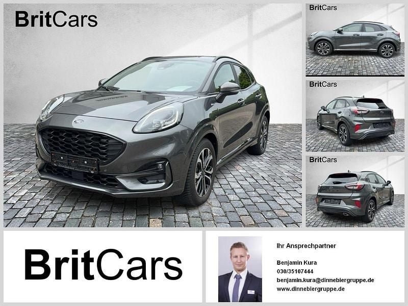 Grau Gebraucht 2024 Ford Puma Gen-E ST-Line X SUV | 23.949 € - Bild 1/4