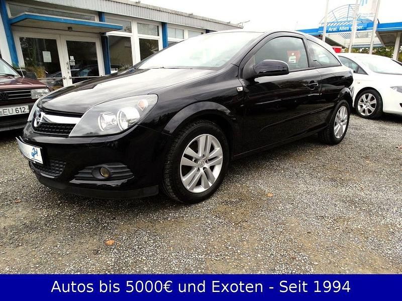 Schwarz Gebraucht 2007 Opel Astra GTC Limousine | 2.950 € (Guter Preis) - Bild 1/4