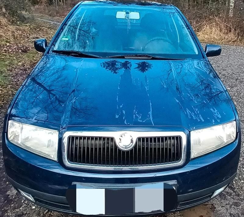 Blau Gebraucht 2002 Skoda Fabia Kleinwagen | 500 € (Guter Preis) - Bild 1/4