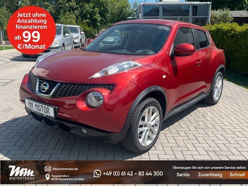 Rot Gebraucht 2011 Nissan Juke Tekna SUV | 8.770 € (Guter Preis) - Bild 1/4