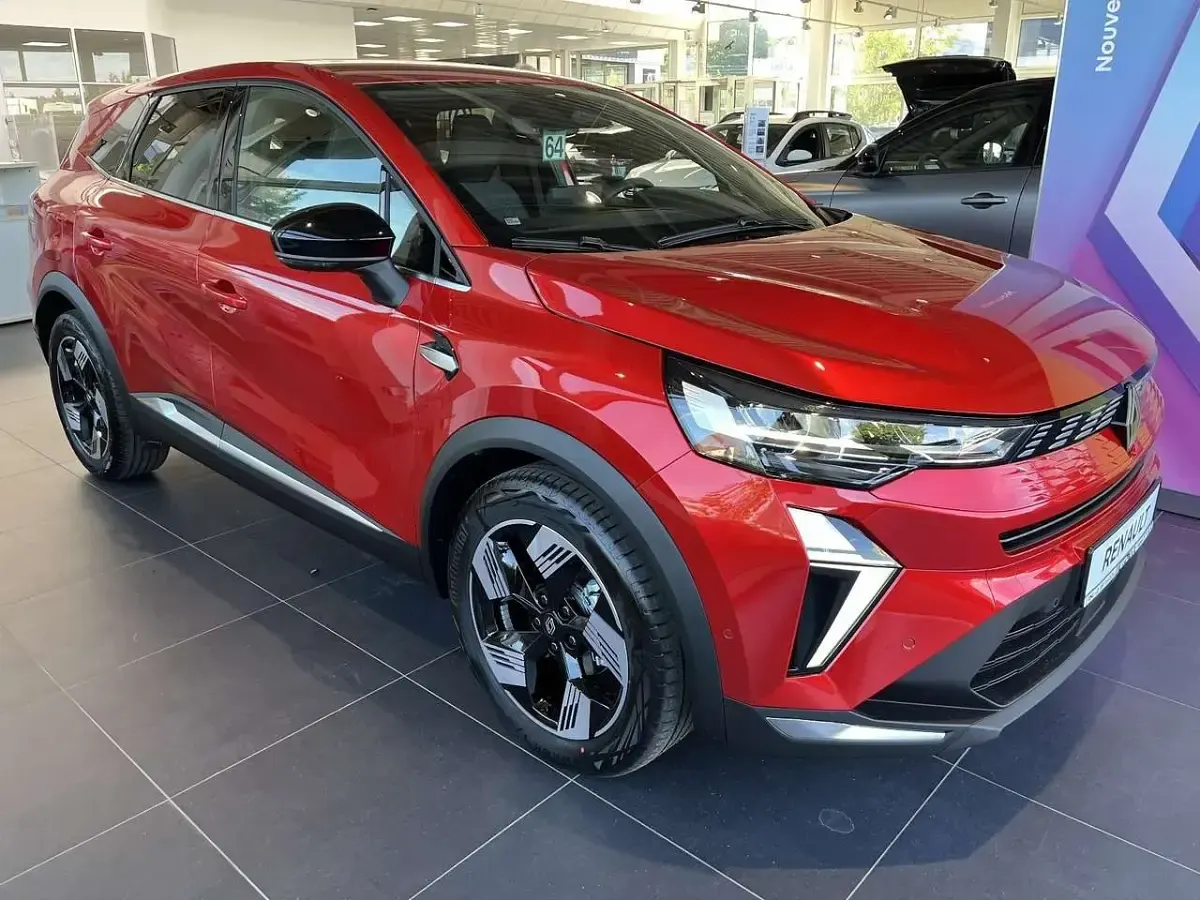 Neu Renault Symbioz Techno 140 PS (102 kW) 2025 Dezirrot metallic SUV