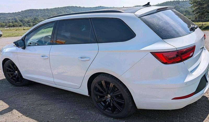 Brugt Seat Leon FR 150 HK (110 kW) 2018 Hvid Stationcar