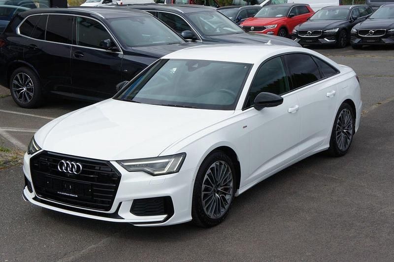 Weiß Gebraucht 2021 Audi A6 S-Line Limousine | 39.999 € (Fairer Preis) - Bild 1/4