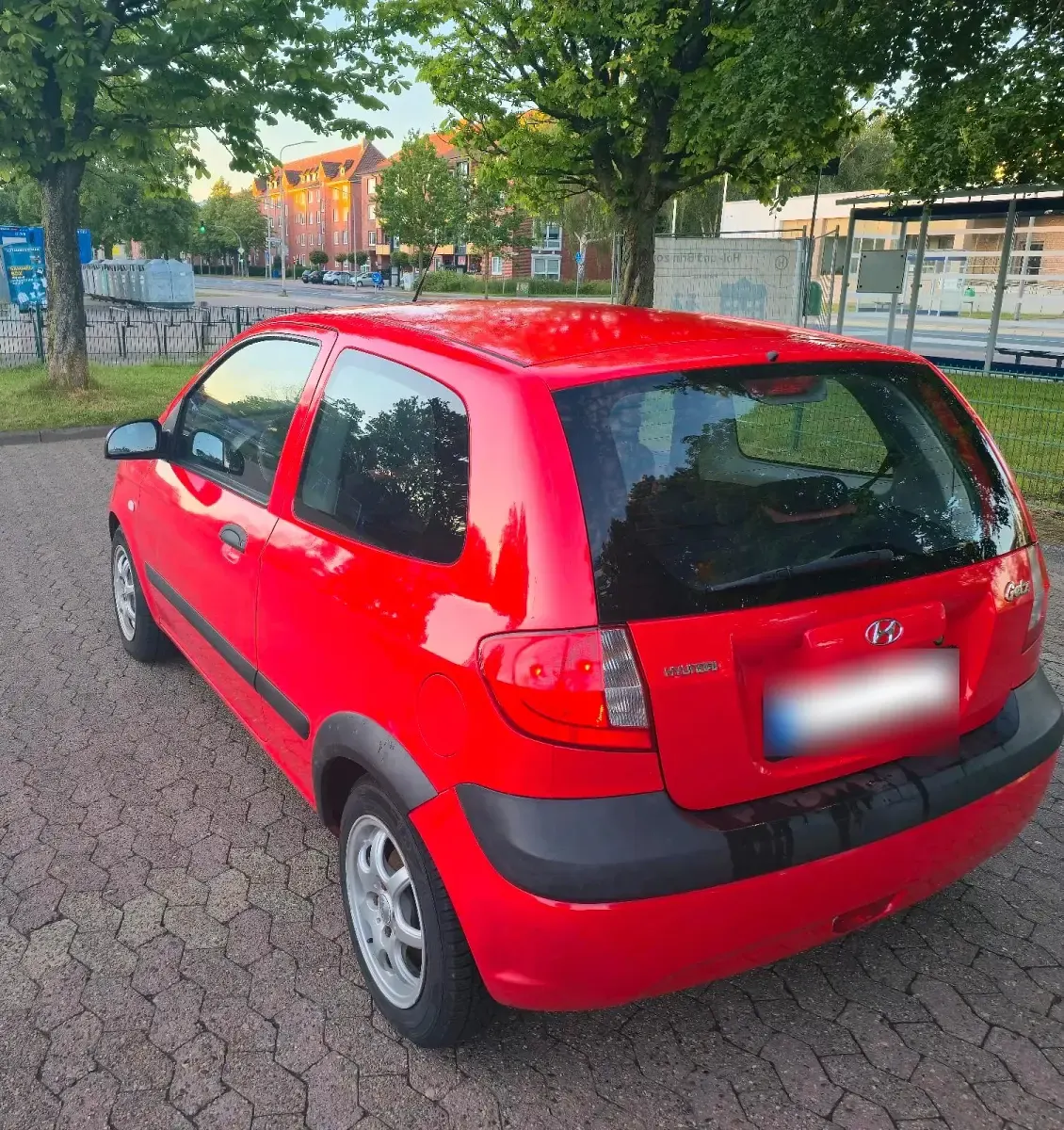 Gebraucht Hyundai Getz 67 PS (49 kW) 2007 Rot Kleinwagen