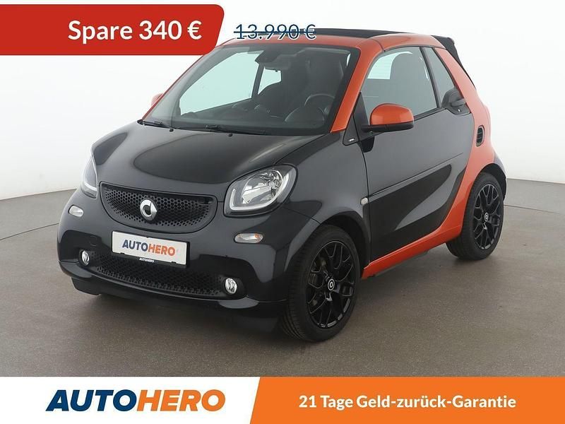 Orange Gebraucht 2016 Smart ForTwo Cabrio Basis Cabrio | 13.650 € (Fairer Preis) - Bild 1/3