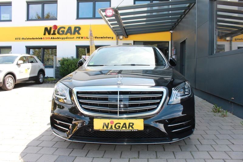 Obsidianschwarz metalliclack Gebraucht 2018 Mercedes S450 Limousine | 45.990 € (Guter Preis) - Bild 1/4