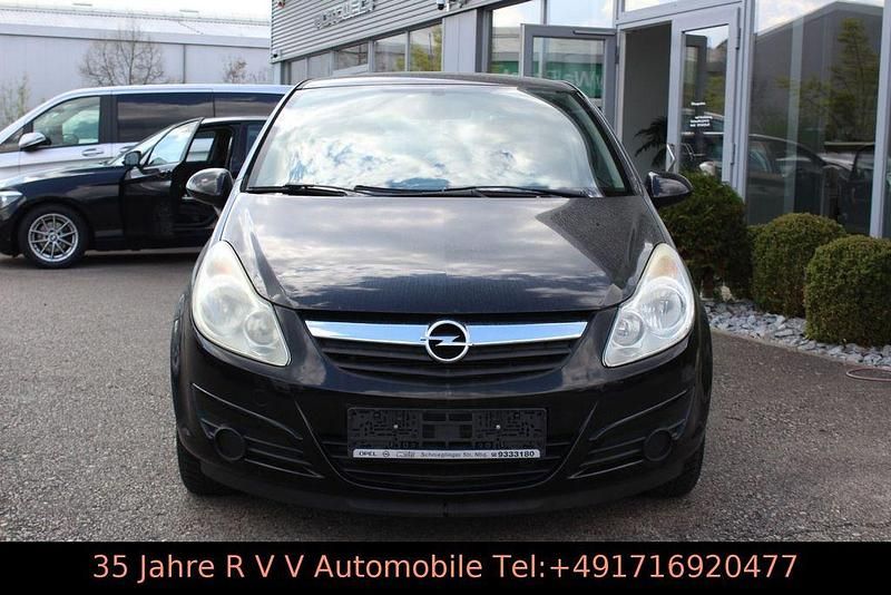 Gebraucht Opel Corsa Edition 80 PS (58 kW) 2008 Schwarz Kleinwagen
