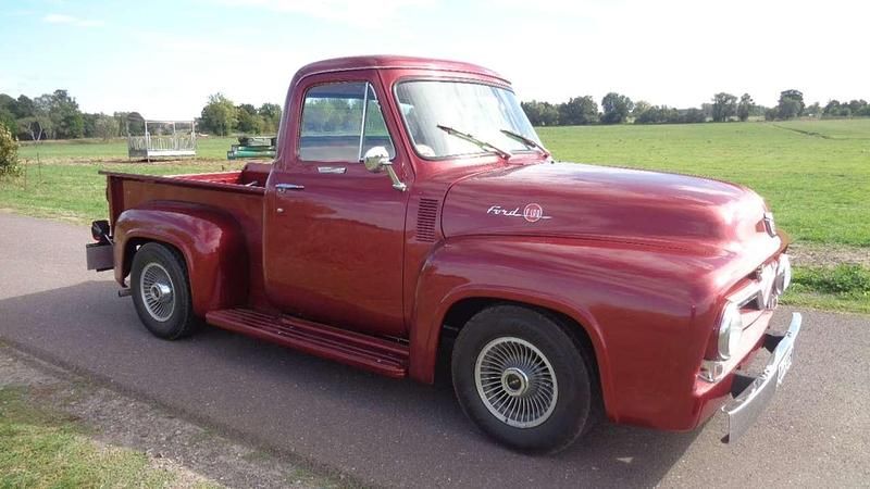 Rot Gebraucht 1955 Ford F100 Abholung | 29.950 € - Bild 1/4
