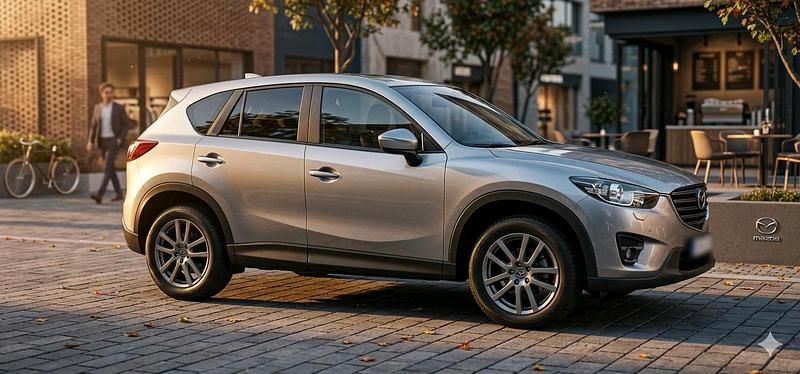 Gebraucht Mazda CX-5 150 PS (110 kW) 2012 Silber SUV