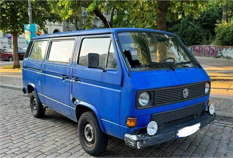 Blau Gebraucht 1987 VW T3 Van | 6.464 € - Bild 1/4