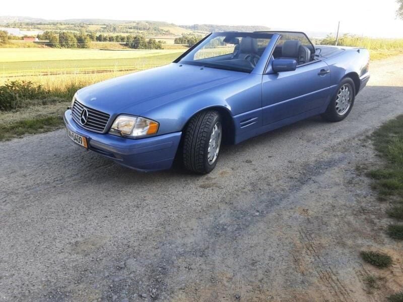 Gebraucht Mercedes SL320 231 PS (169 kW) 1997 Blau Cabrio