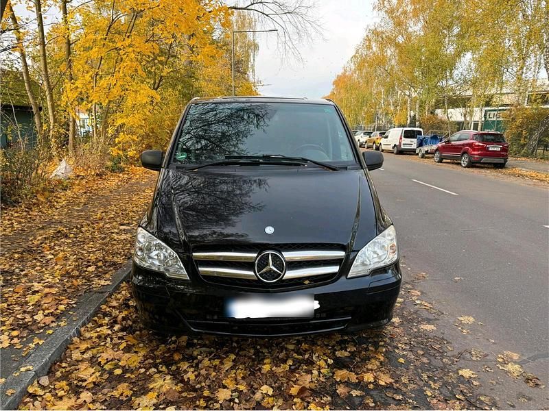 Schwarz Gebraucht 2008 Mercedes Vito Van / Kleinbus | 5.850 € (Guter Preis) - Bild 1/4