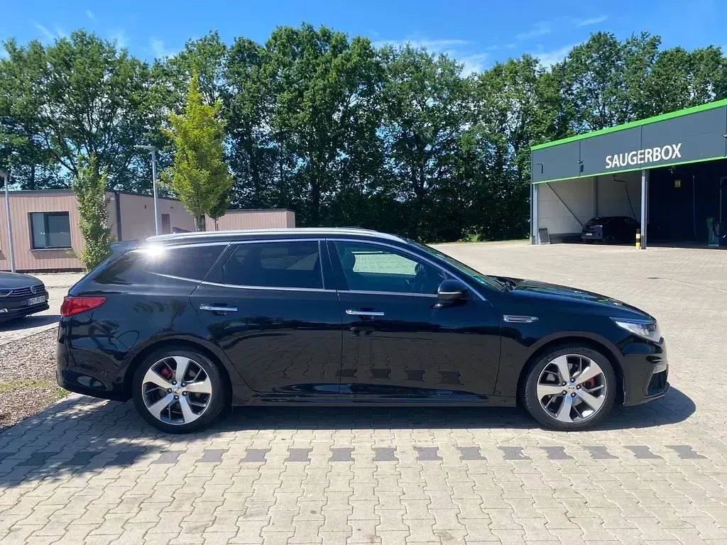 Gebraucht Kia Optima GT 245 PS (180 kW) 2018 Schwarz Kombi