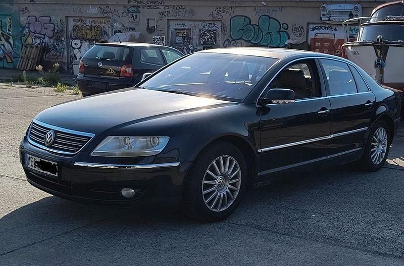 Schwarz Gebraucht 2006 VW Phaeton Limousine | 3.899 € (Guter Preis) - Bild 1/4