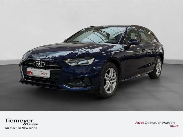 Navarrablau metallic Gebraucht 2020 Audi A4 Advanced Plus Kombi | 23.280 € (Superpreis) - Bild 1/4
