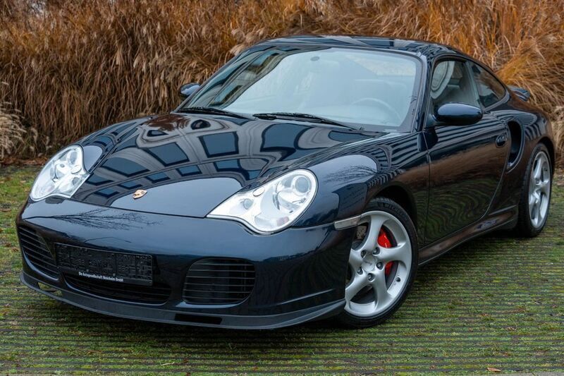 Blau Gebraucht 2003 Porsche 996 Turbo Coupé | 69.999 € (Superpreis) - Bild 1/4