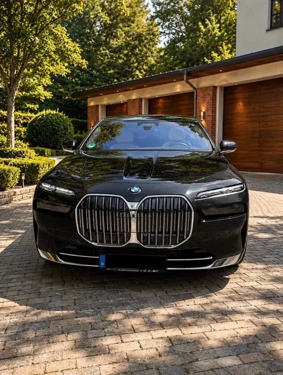 Gebraucht BMW 750e 489 PS (359 kW) 2024 Schwarz Limousine