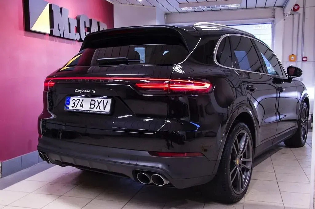Brugt Porsche Cayenne 441 HK (324 kW) 2018 Sort SUV