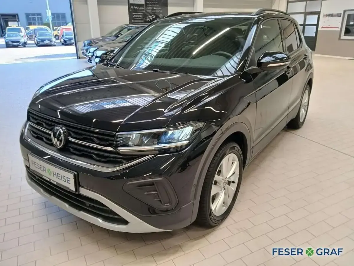 Gebraucht VW T-Cross Life 150 PS (110 kW) 2024 Deep black perleffekt SUV