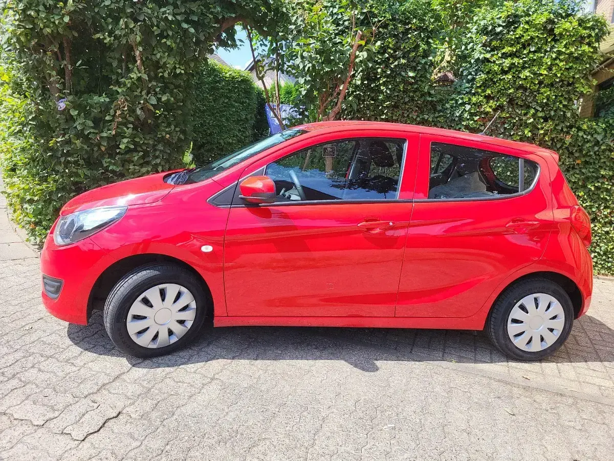 Gebraucht Opel Karl Edition 75 PS (55 kW) 2015 Rot Kleinwagen