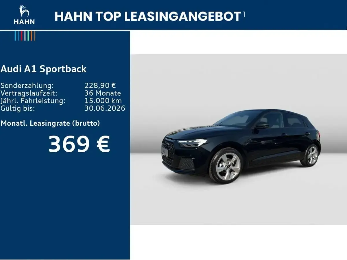 Gebraucht Audi A1 Advanced Plus 95 PS (69 kW) 2026 Mythosschwarz metallic SUV