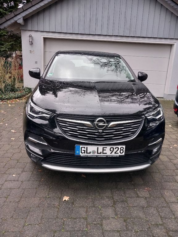 Diamant schwarz/karbon schwarz Gebraucht 2021 Opel Grandland X Business Elegance SUV | 16.700 € (Superpreis) - Bild 1/4